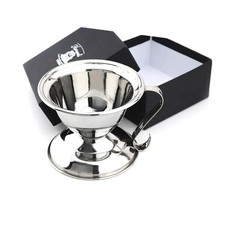 STAINLESS STEEL SHAVING BOWL CUP FOR SOAP/CREAM WITH HANDLE