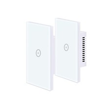 Jinvoo WiFi Wall Light Touch Panel Switch, 1 Way, Remote Contro... USA FAST SHIP