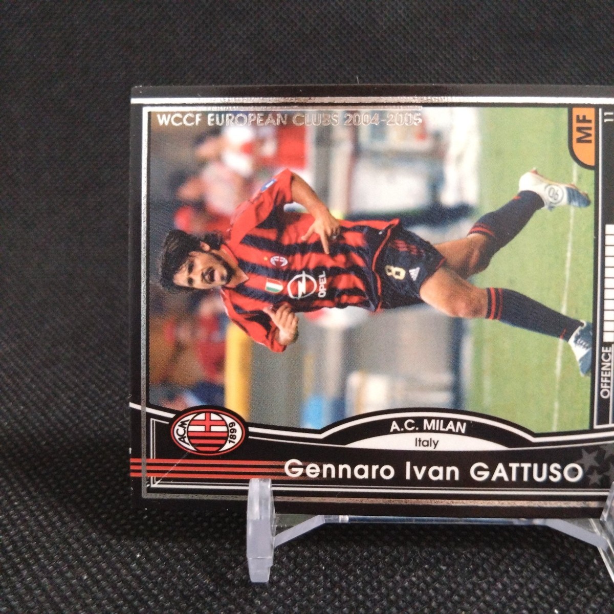 Gennaro Ivan Gattuso No.152 WCCF Football Soccer card Japanese