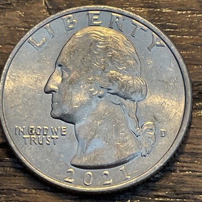 2021 D Washington Quarter- Crossing The Delaware River 