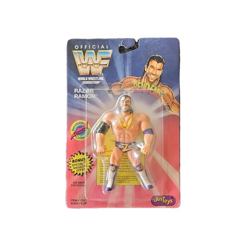 Just Toys WWF Bend-Ems Razor Ramon Bendable Action...