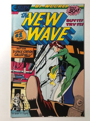 The New Wave #3 Eclipse Comics Lee Weeks Ty Templeton 1986