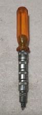 Vintage Indestro Super No. 360 Nut Driver W 5 Sockets Nested On Shaft