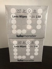 2 Lens cleaning wipes for glasses and cameras 150pcs Exp 11/2026