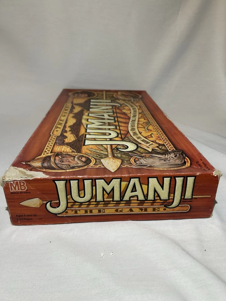 Vintage 1990's Original Jumanji Board Game 1995 Complete Milton Bradley 4407 - Image 3 of 4