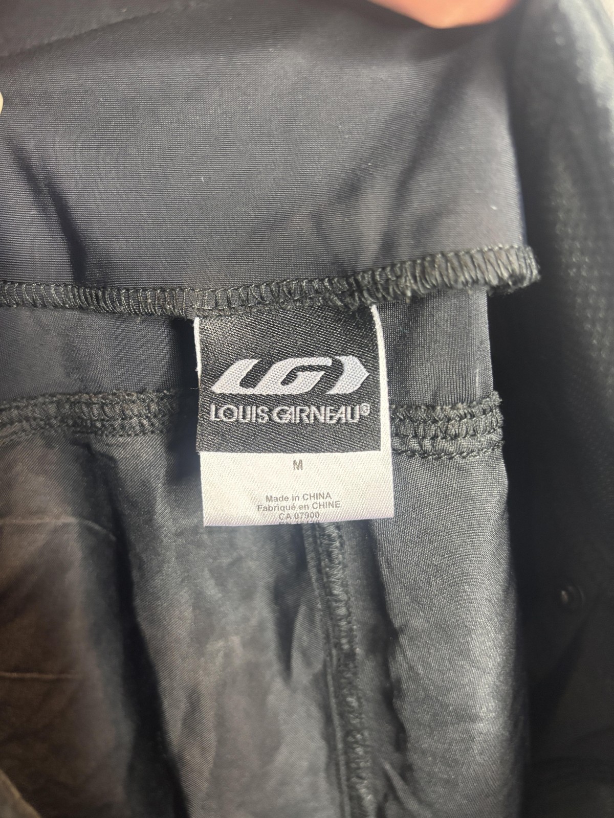 Louis Garneau Shorts Mens Medium Black Padded Cycling Mountain Bike Activewear M