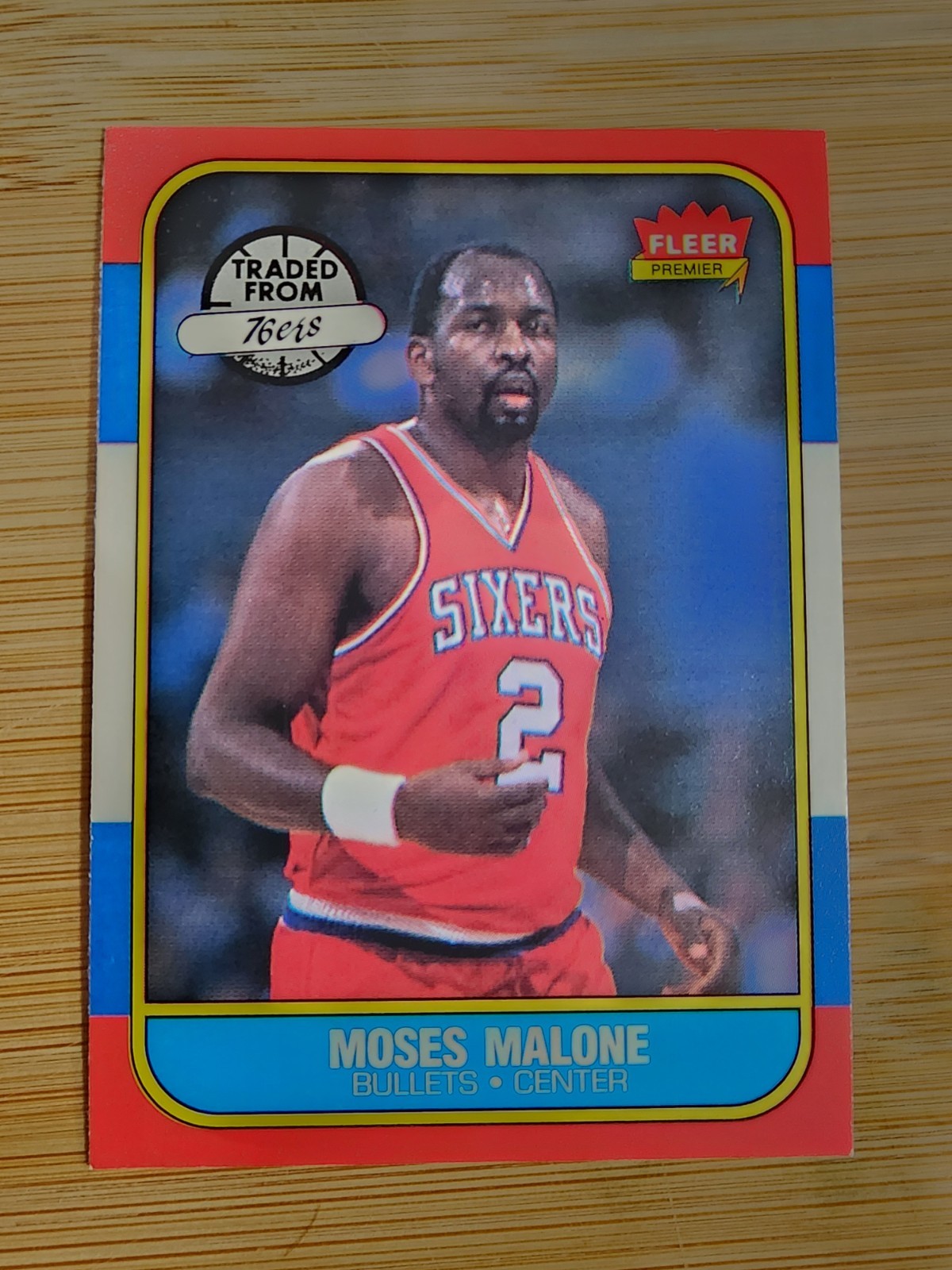 1986-87 Fleer - Moses Malone #69