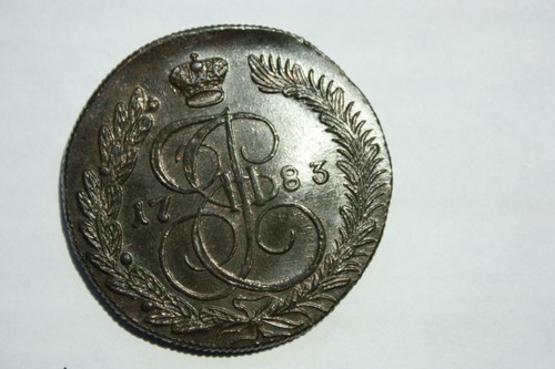 49.18g Uncirculated Original Patina 5 kopeks 1783 KM kopecks (R348) - Picture 9 of 15