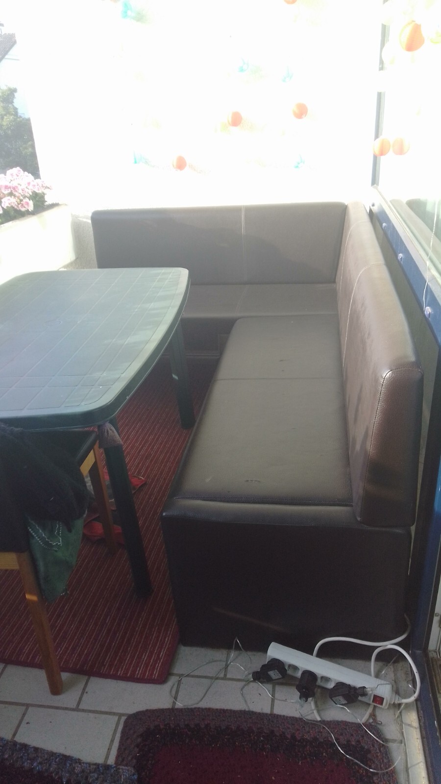 Eckbank gebraucht Braunes Kunstleder eBay