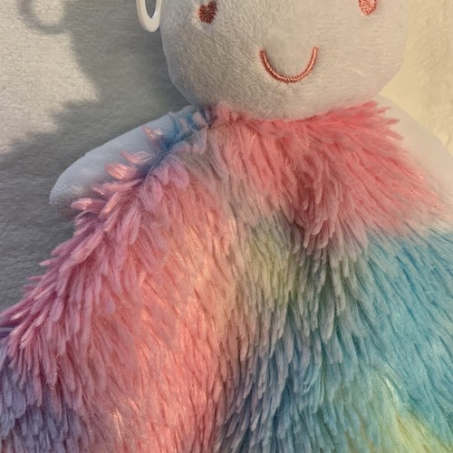 Unicorn Lovey Pastel Rainbow Baby Starter Security Blanket Lovie Imaginary - Picture 4 of 12