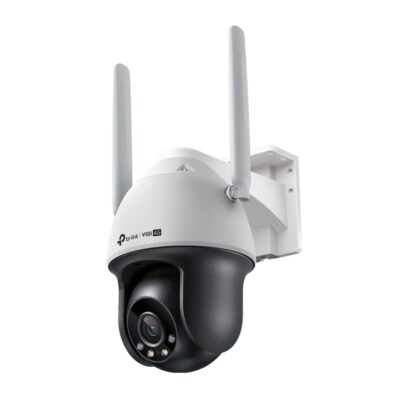 TP-LINK VIGI 4MP Outdoor Full-Color 4G Pan/Tilt Network Camera,4mm(VIGI-C540-4G)