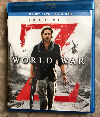 World War Z (Blu-Ray/DVD/Digital HD,2013) EXCELLENT LIGHTLY USED-LIKE NEW - Picture 3 of 9