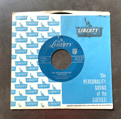7'' Martin Denny - The Enchanted Sea - US Liberty Exotica Lounge