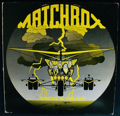 MATCHBOX~Riders In The Sky~Holland Import Rockabilly Album~ROCKHOUSE #7612