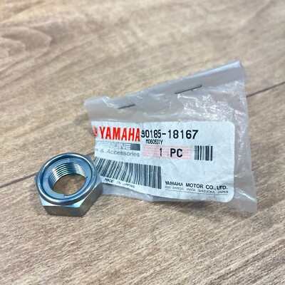 YAMAHA OEM NOS SELF LOCKING NUT / 90185-18167 / FZS600 FJR1300 | eBay