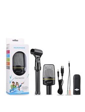Excelvan Condenser Microphone Black Sf-920 3.5mm Desktop Microphone