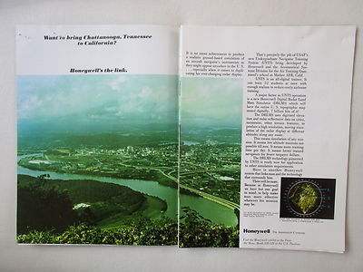 5/73 PUB HONEYWELL WEST COVINA USAF UNTS DIGITAL RADAR DRLMS TOPOGRAFISCHE KARTE ANZEIGE