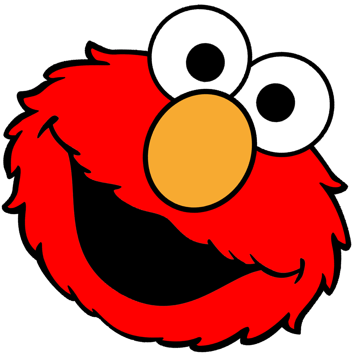 elmo sticker weatherproof bumper vinyl decal