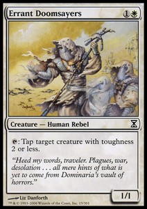 Errant Doomsayers x4 - Time Spiral - NM-Mint, English - Time Spiral