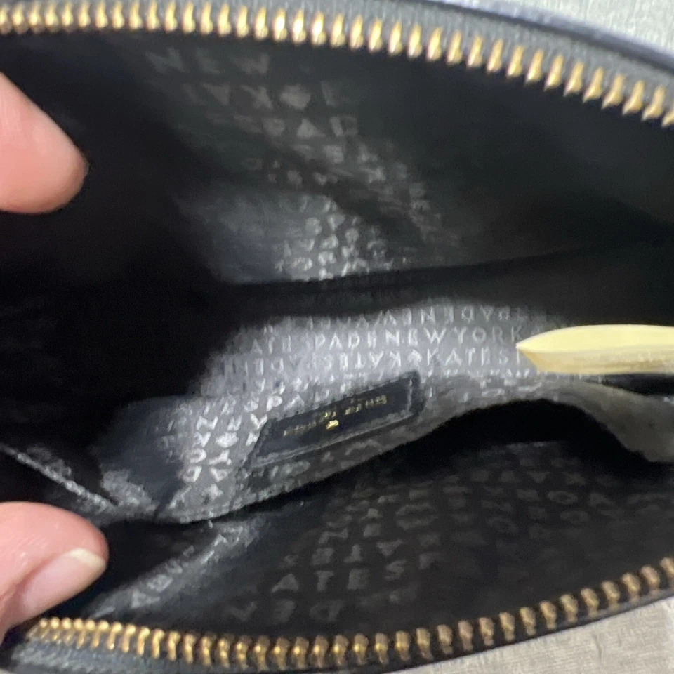 Auth Kate spade - WKRU4194 Black Leather Shoulder Bag - Image 3 of 4