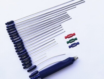 Full Body Liposuction Luer lock Cannulas Fat Grafting Cosmetic Surgery Set of 24