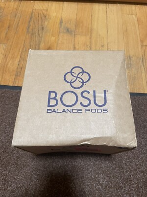BOSU 6.5  Diameter Unisex Dynamic 2-Sided Home Workout Balance Ball Pods (2 Pod)