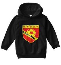 Espana Soccer - Distressed Spain Badge Proud Pride Toddler/Youth Hoodie