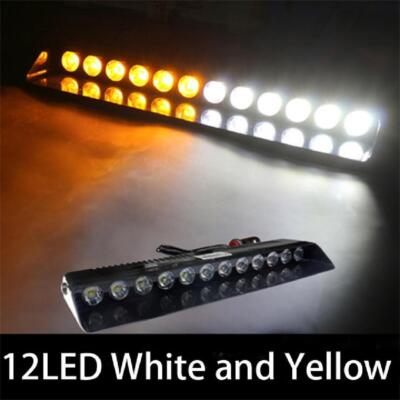 Auto 12LED Blinklicht Notfall Car Strobe Licht Notfall Lamp Warnblinklicht Dash