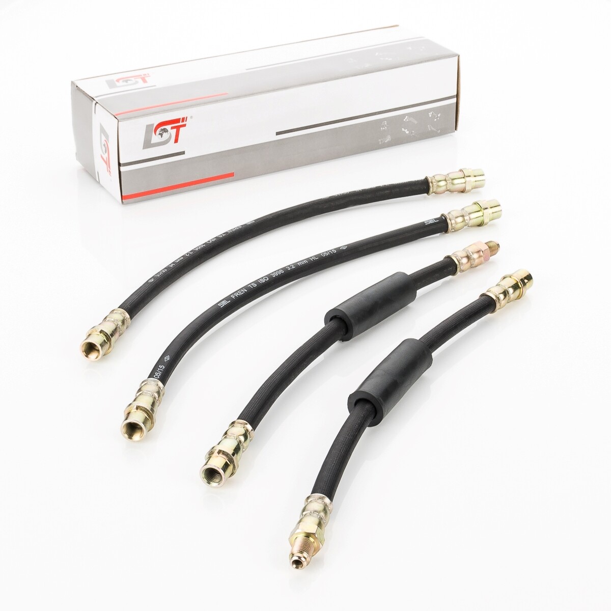 4x Brake Hose Brake Line Front Rear for MERCEDES-BENZ A-CLASS W168