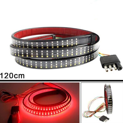 LED Truck Strip Tailgate Light Bar 3Row Reverse Brake Signal Tail Lights 48'' _r1