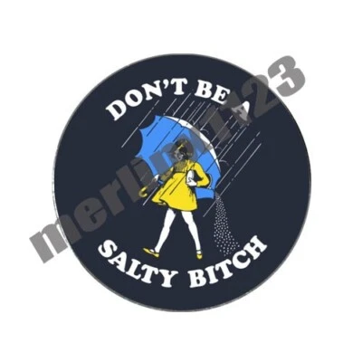 NO BRAND Don't Be A Salty Bitch Golf Ball Marker Novelty Gift