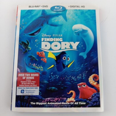 FINDING DORY Blu-ray + DVD Disney *NEW & FACTORY SEALED