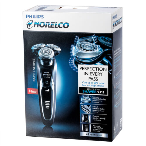 Philips Norelco Shaver series 9000 Wet&dry electric shaver S9311/84 Color Silver - Picture 10 of 10