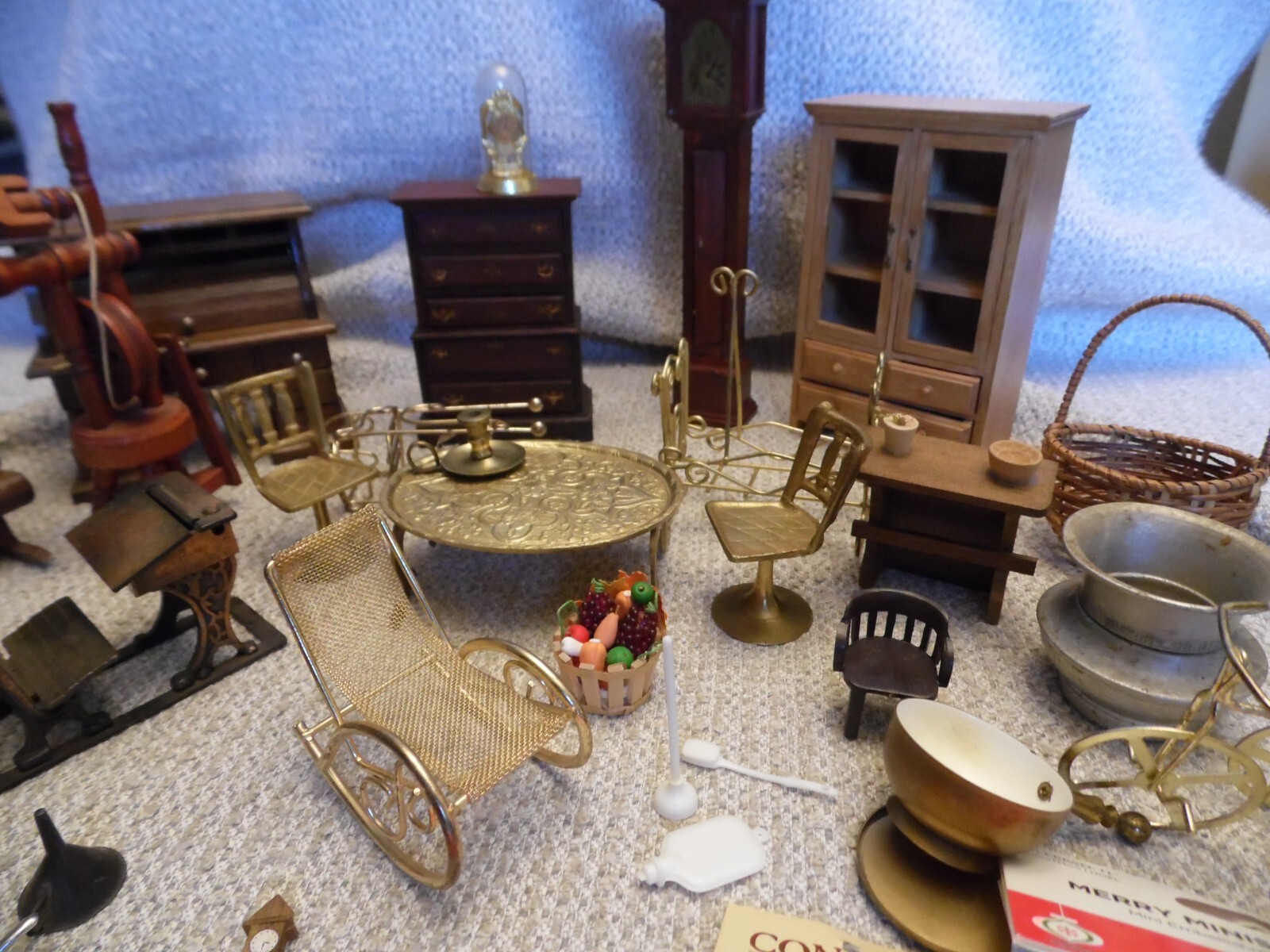 Assortment Lot of Dollhouse Furniture eBay