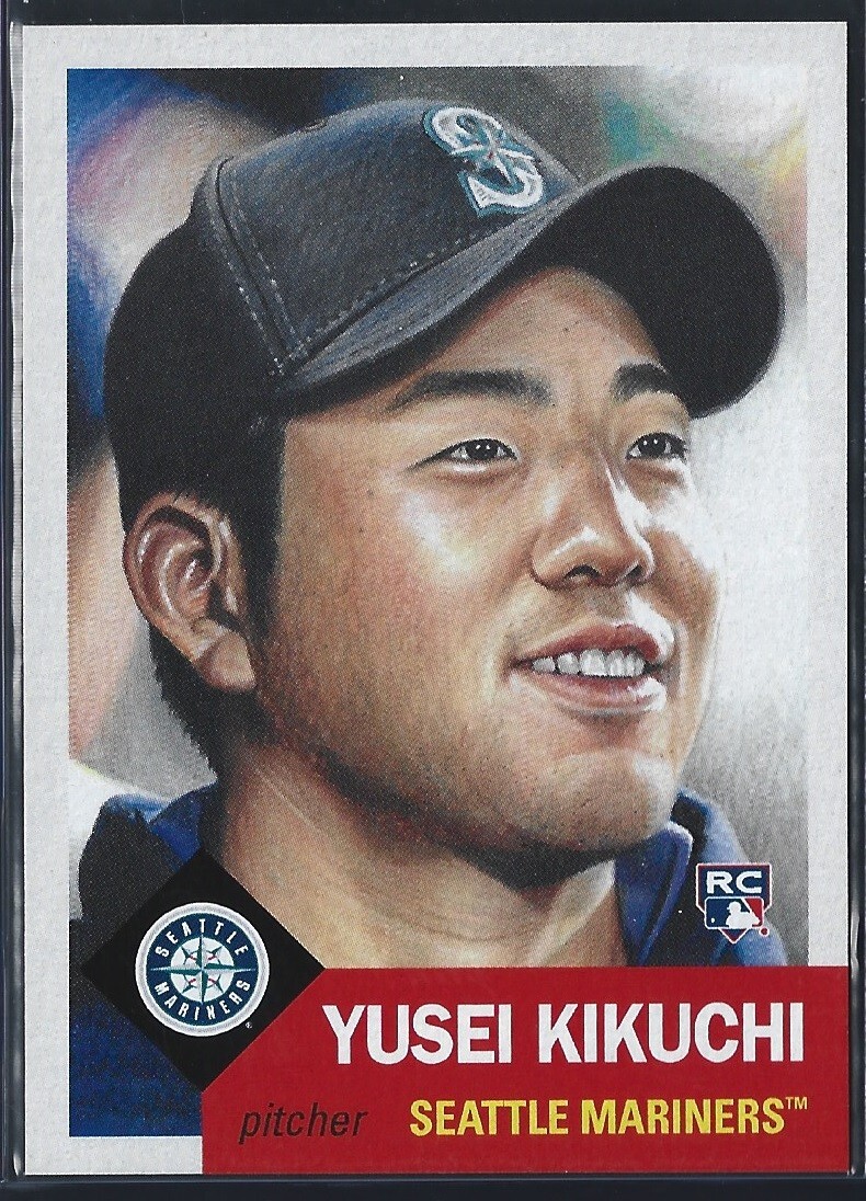 2019 TOPPS LIVING SET # 185 YUSEI KIKUCHI RC Rookie Seattle Mariners 3,640 PR a