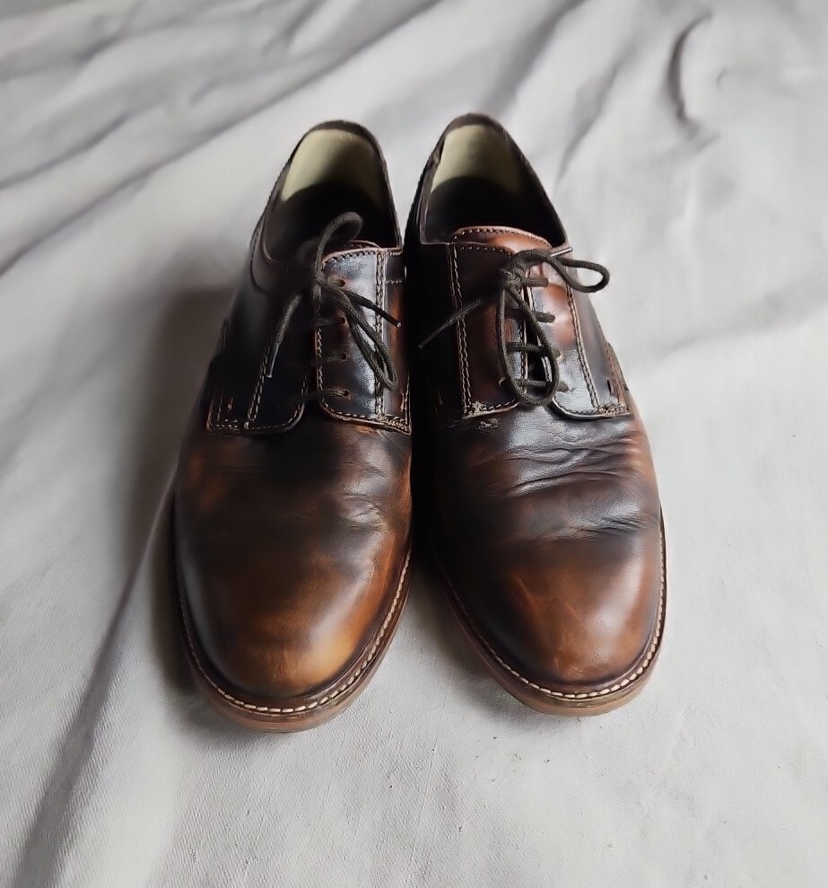 MEPHISTO Air Jet Mens Size 10.5 Dark Brown Patina Leather  display picture 1