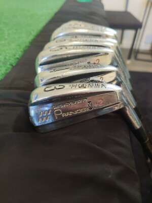 Honma Prancer +2 3-PW-SW Iron Set Regular Graphite Shafts | eBay