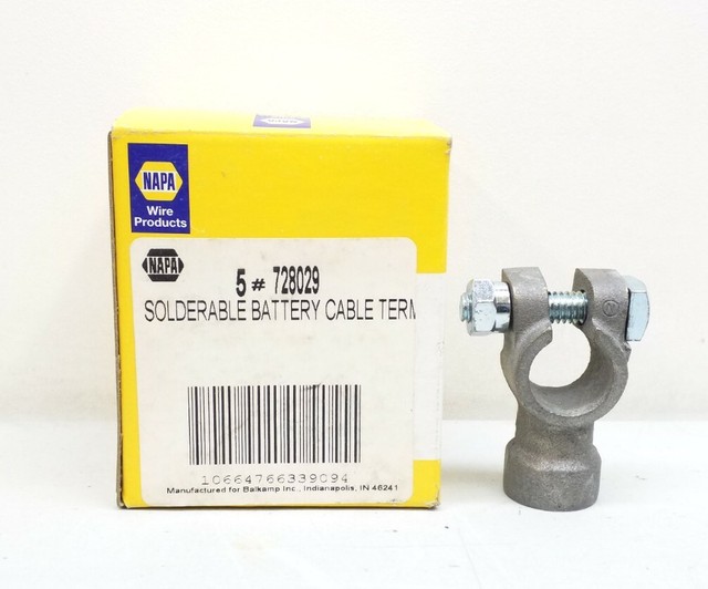728029 Napa Solder Top Mount Battery Terminal Qty.1 Returns for sale