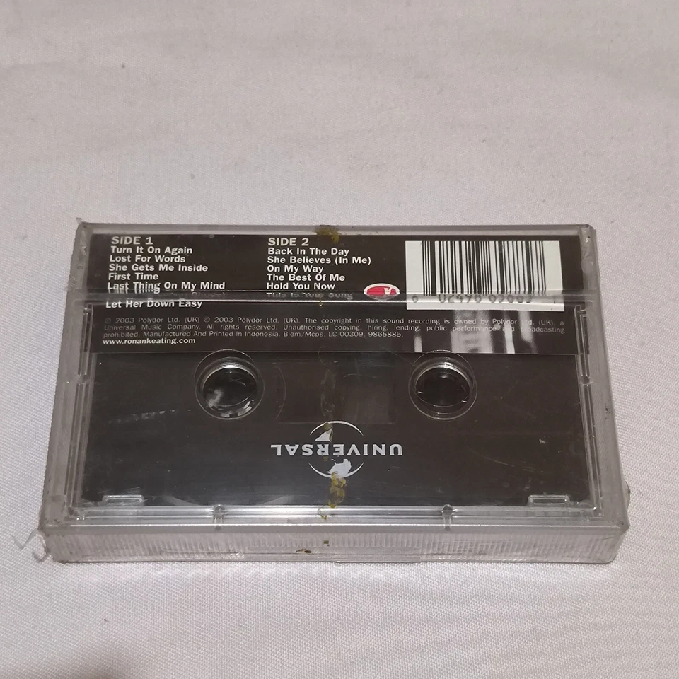 Ronan Keating - Turn It On 2003 boyzone original indonesia tapes brand NEW - Image 2 of 4