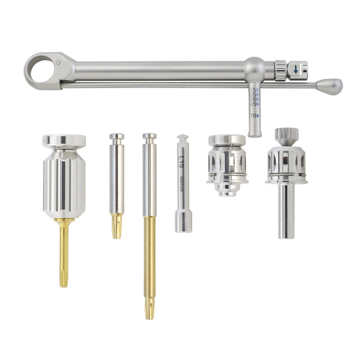 Dental Implant Prosthetic Kit Nobel Torque Wrench Ratchet Unigrip