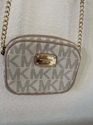 michael kors crossbody bag used Logo Good Condition