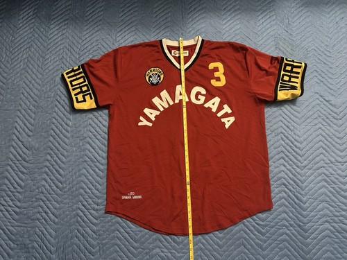 Yamagata Warriors #3 Sports Shirt Kyoto Japan Champs 1993-94 Sz 2XL iro-ochi. 71 - Picture 3 of 8