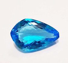 29.50 CT Blue Topaz Fancy Shape Loose Gemstone