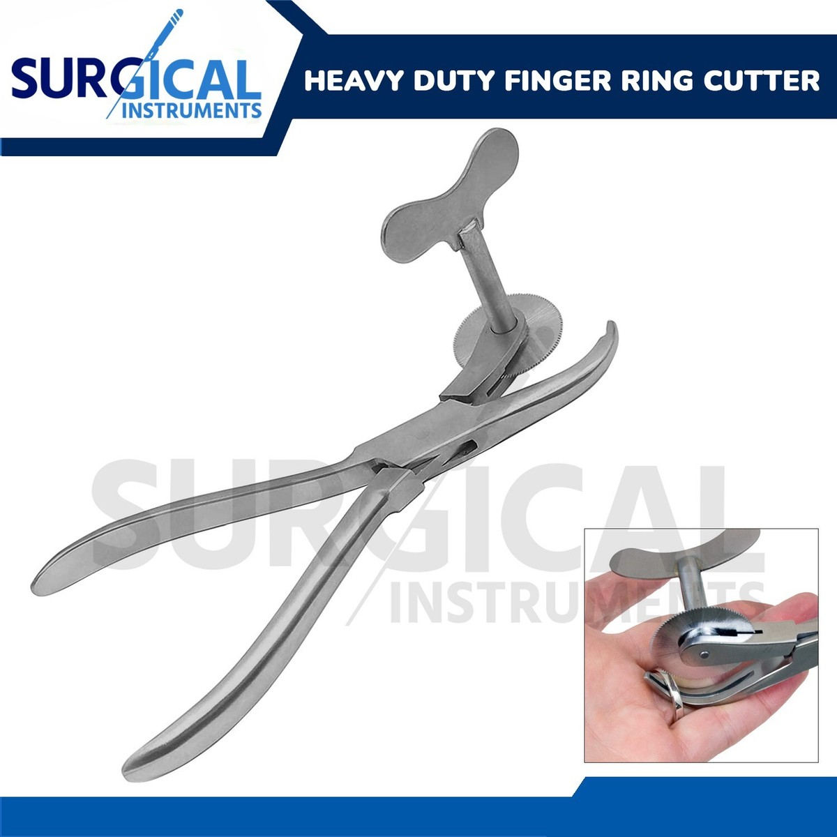 Heavy Duty Finger Ring Cutter Paramedic EMS First Aid Stainless