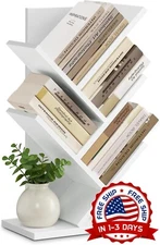 Estantería de 5 niveles con forma de árbol, estantería pequeña Para libros NUEVO