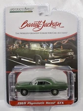 2024 GREENLIGHT BARRETT JACKSON SERIES 14 1969 PLYMOUTH HEMI GTX GREEN 