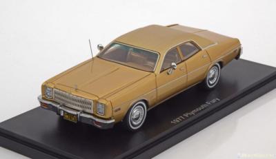 Plymouth Fury 1977 Limousine Neo Scale Models 1/43 Resin Gold 46450 1:43