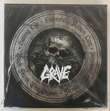 4x 12" Lp Vinyl Box Grave Four Graves Rare Limited Hand Numbered 85/222 - Wm214