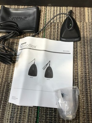Shure MX392/C Microflex Cardioid Condenser Boundary Omnidirectional Microphone *