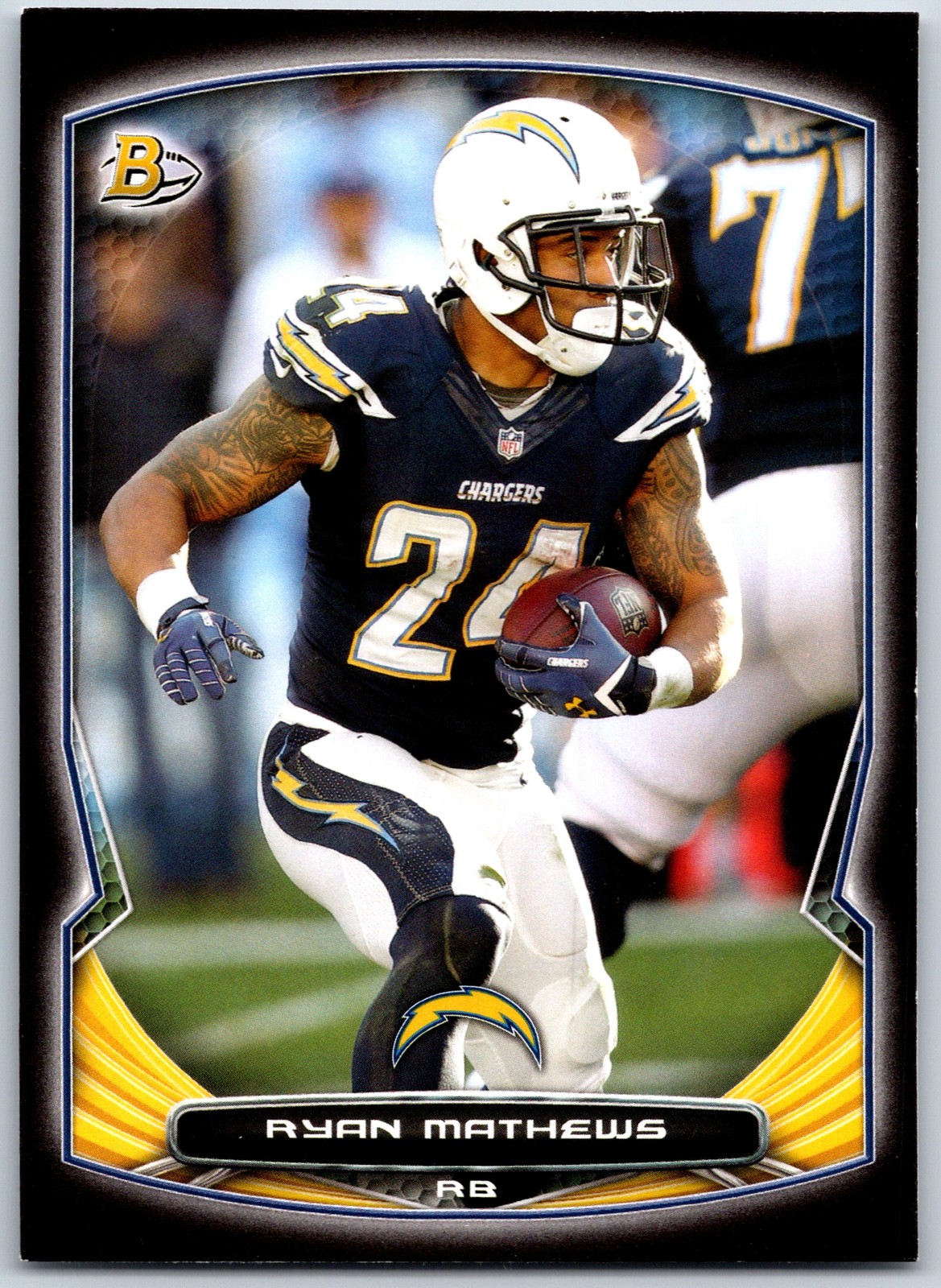 2013 Bowman #62 Ryan Mathews Blue #/99